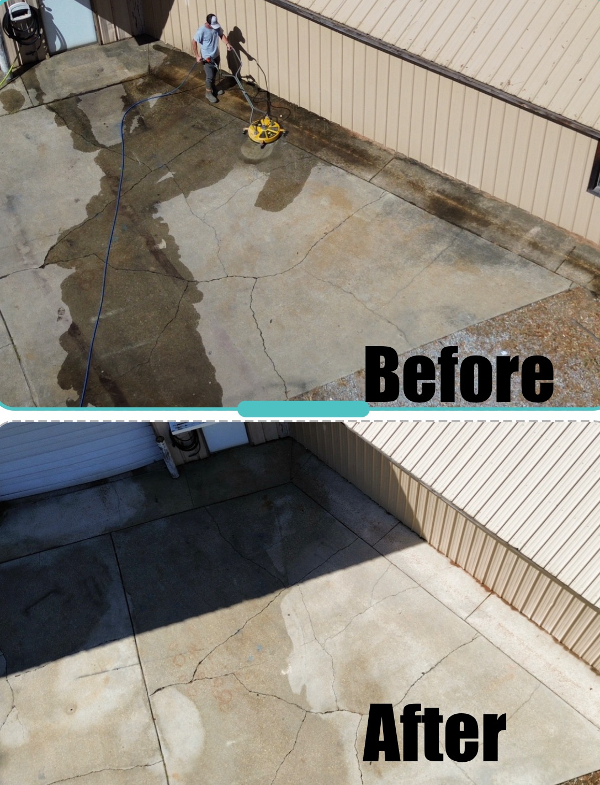 Commercial Concrete Cleaning in Pensacola Florida (1)