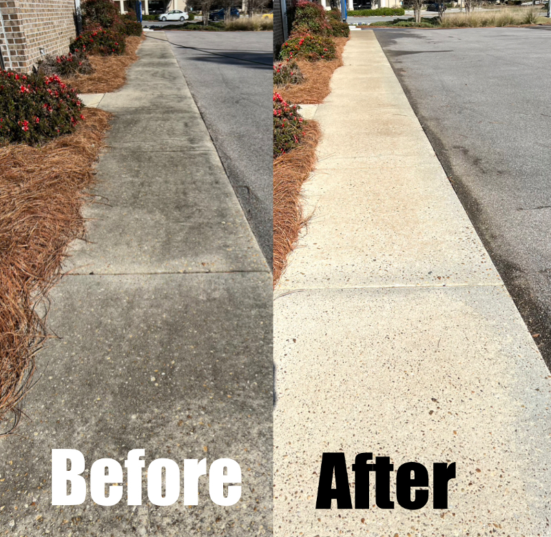 Commercial Office Building and Sidewalk Cleaning in Pensacola Florida