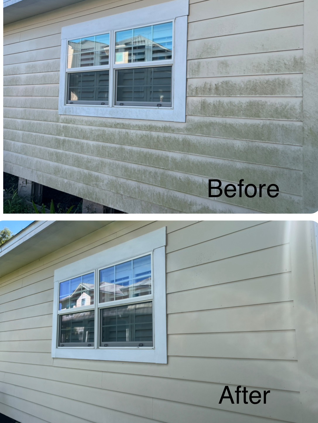 Low Pressure Siding Cleaning in Navy Point, Pensacola Florida