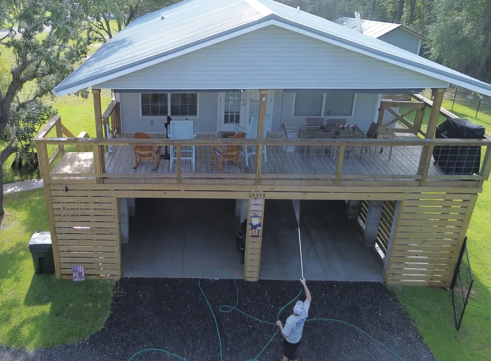 Professional Two story Piling House Performed in Beulah Florida