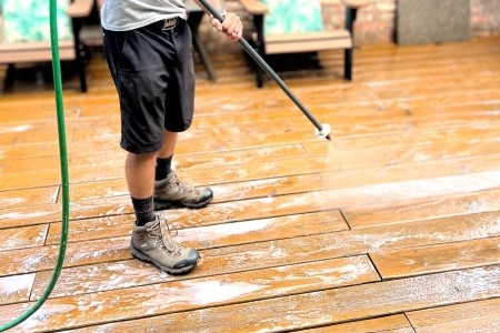 Deck Cleaning