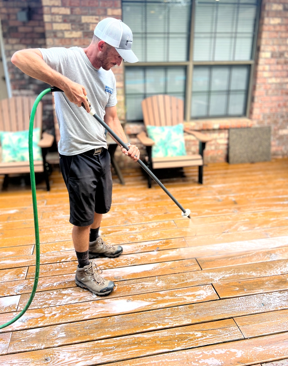 Deck Cleaning Service Image